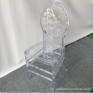 Bulk-Plastik-Essenharz-Stuhl Tiffany White